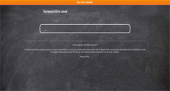 Desktop Screenshot of loveworldtv.com